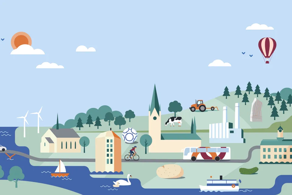 Regional utvecklingsstrategi för Östergötland - illustration