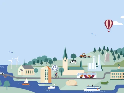 Regional utvecklingsstrategi för Östergötland - illustration